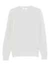Lardini Men's Ribbed Crew Neck Sweater In Gray