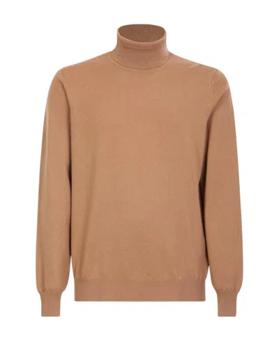 LARDINI LARDINI ROLL-NECK KNITTED JUMPER