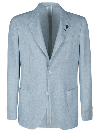 Lardini Roma Jacket In Blue