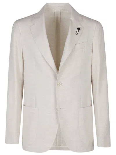 Lardini Roma Jacket In Beige