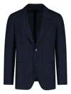 Lardini Single-breasted Blazer In Multicolor
