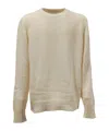 Lardini Round Neck Sweater In Nude