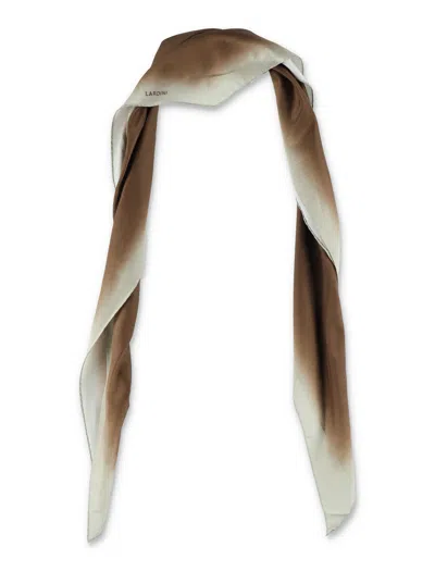 LARDINI LARDINI SCARFS BROWN