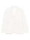 Lardini Shawl-lapels Blazer In White