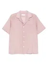 Lardini Sheer Shirt In Pink