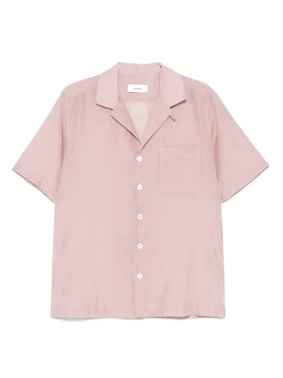 Lardini Sheer Shirt In Pink