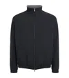 Lardini Shell Bomber Jacket In Blue
