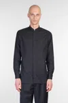 Lardini Shirt In Black Cotton