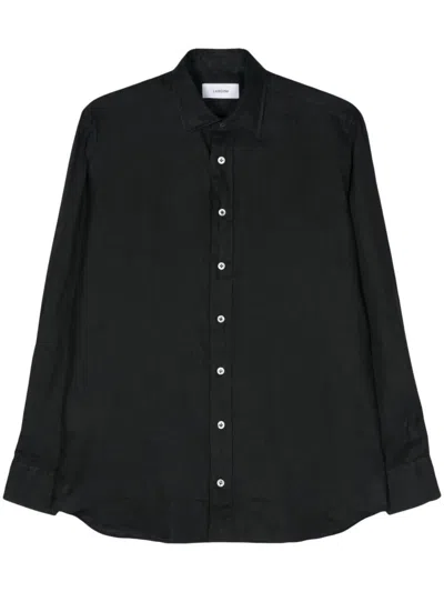 Lardini Shirt In Black  