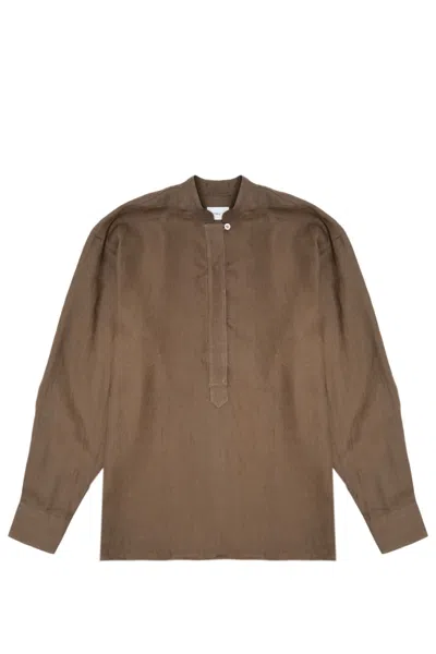 Lardini Shirt In Brown