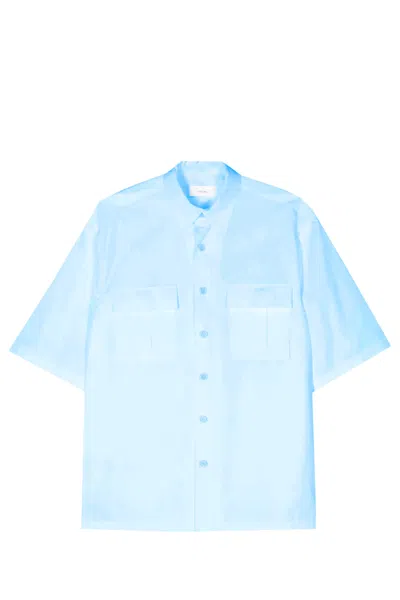 Lardini Shirt In Clear Blue
