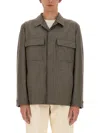 Lardini Collar Jacket Flap Pockets
