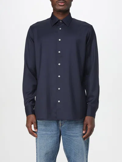 Lardini Shirt  Men Color Blue