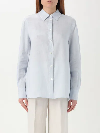 LARDINI SHIRT LARDINI WOMAN COLOR BLUE,G76863009
