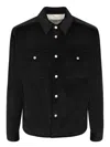Lardini Button-fastening Flap-pocket Jacket In Black
