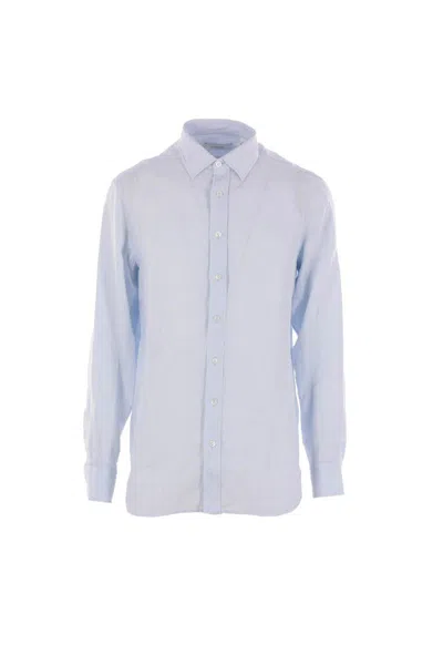 Lardini Shirts In Blue
