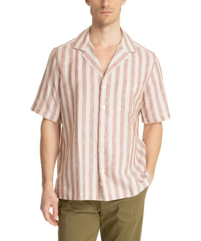 Lardini Short Sleeve Shirt In Beige