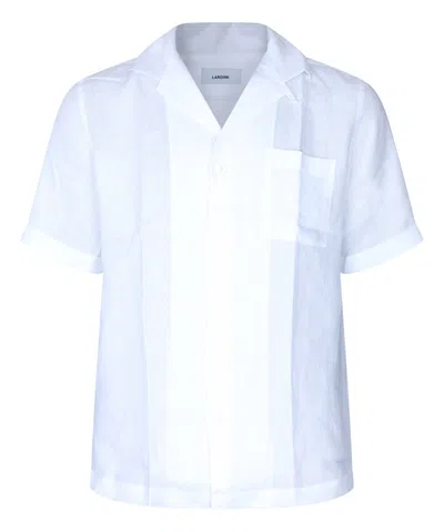 Lardini Short Sleeve Shirt In White