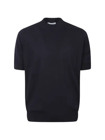 Lardini Short-sleeve T-shirt In Blue