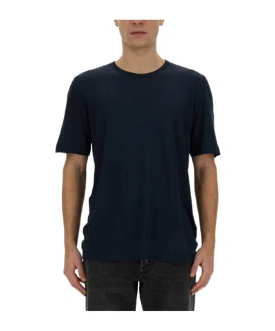Lardini Short-sleeved T-shirt In Black