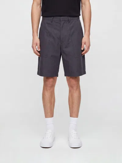 Lardini Shorts Men Color Charcoal In Black
