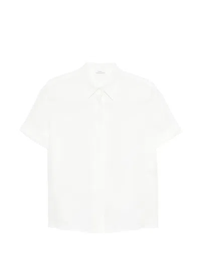 Lardini 반소매 셔츠 In White