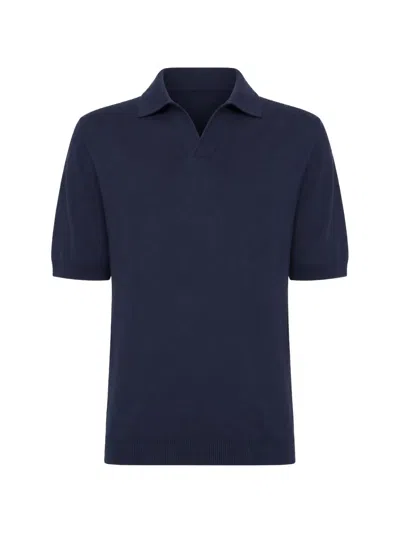 Lardini Short-sleeve T-shirt In Blue
