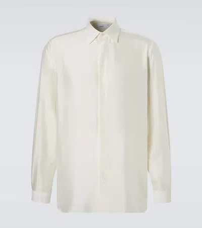 Lardini Silk Shirt In Multi