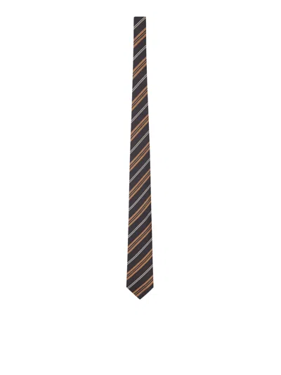 LARDINI SILK TIE