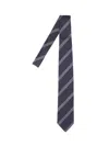 Lardini Silk Tie In Blue