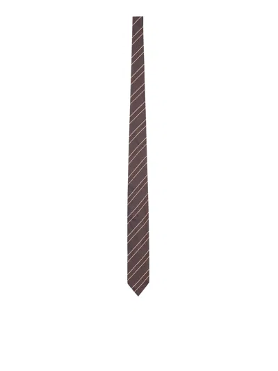 LARDINI SILK TIE