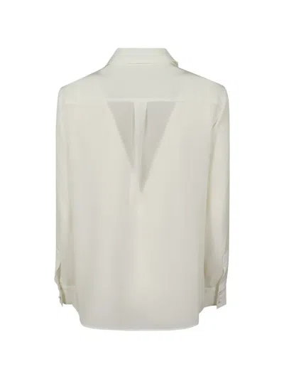 Lardini Silk White Shirt