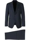 Lardini Wool Suit In Blue