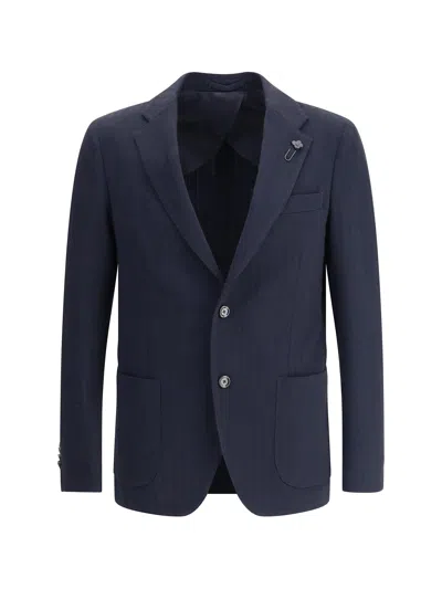 LARDINI SINGLE-BREASTED BLAZER