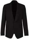 Lardini Single-breasted Blazer In Black