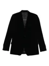 Lardini Single-breasted Blazer In Black