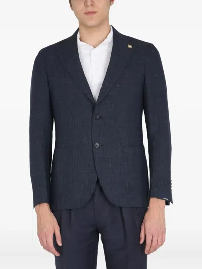 LARDINI SINGLE-BREASTED BLAZER