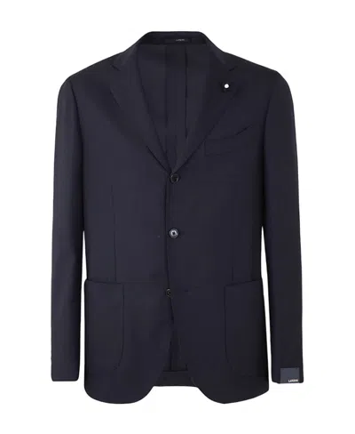 LARDINI SINGLE-BREASTED BLAZER