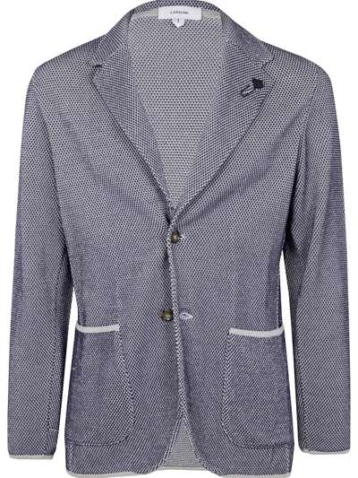 Lardini Single-breasted Blazer In Black