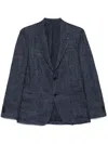 Lardini Single-breasted Blazer In Blue