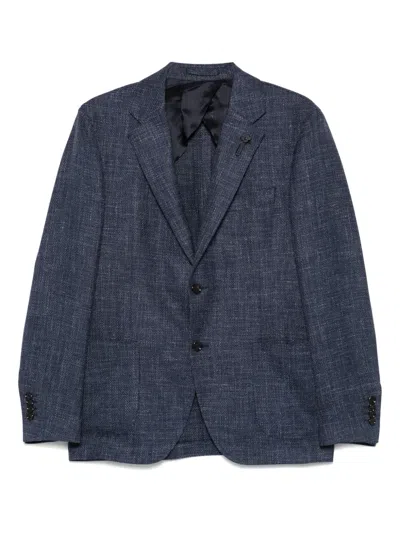 LARDINI SINGLE-BREASTED BLAZER