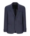 Lardini Single-breasted Blazer In Blue