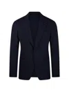 Lardini Single-breasted Blazer In Blue