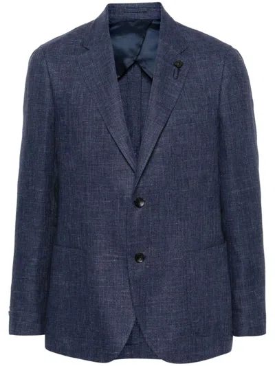 LARDINI SINGLE-BREASTED BLAZER