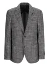 Lardini Single-breasted Blazer In Gray