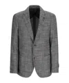 Lardini Single-breasted Blazer In Gray