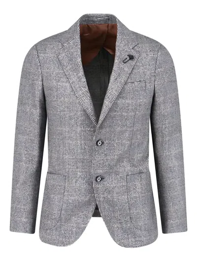 LARDINI SINGLE-BREASTED BLAZER