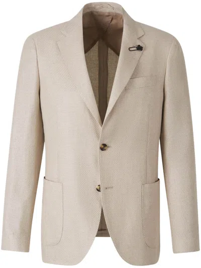 LARDINI SINGLE-BREASTED BLAZER