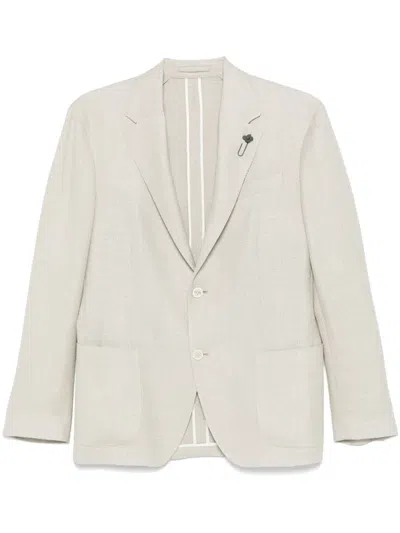 LARDINI SINGLE-BREASTED BLAZER