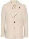 LARDINI SINGLE-BREASTED BLAZER